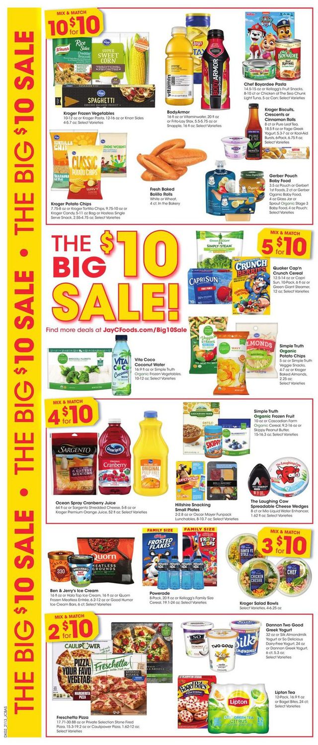 Jay C Food Stores Ad from 04/28/2021