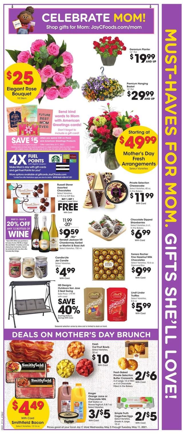 Jay C Food Stores Ad from 05/05/2021