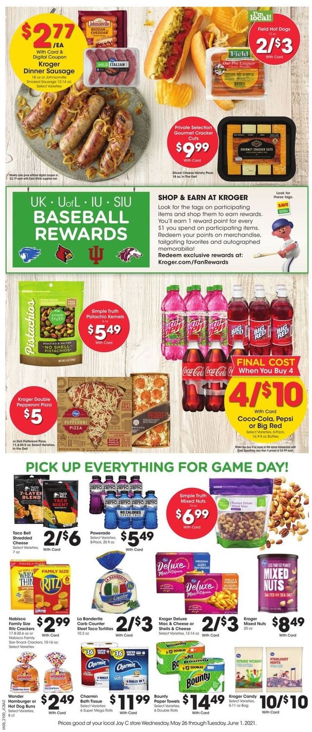 Jay C Food Stores Ad from 05/26/2021