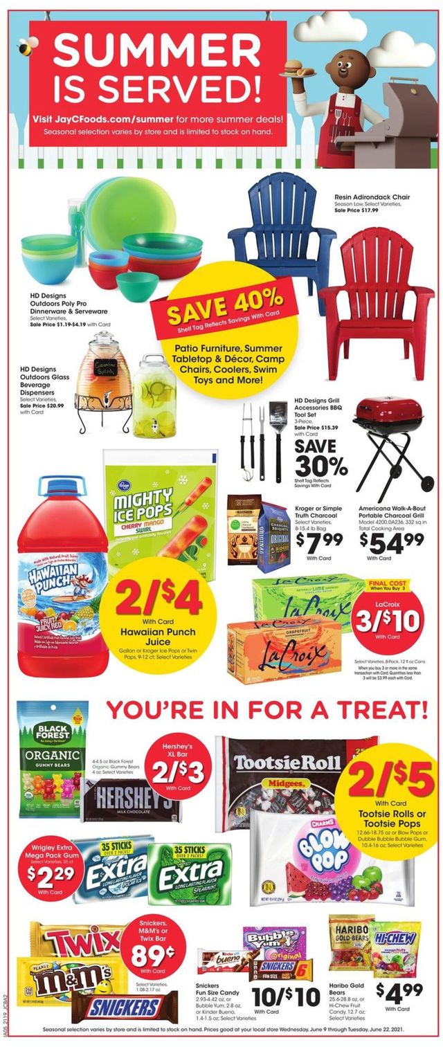 Jay C Food Stores Ad from 06/16/2021