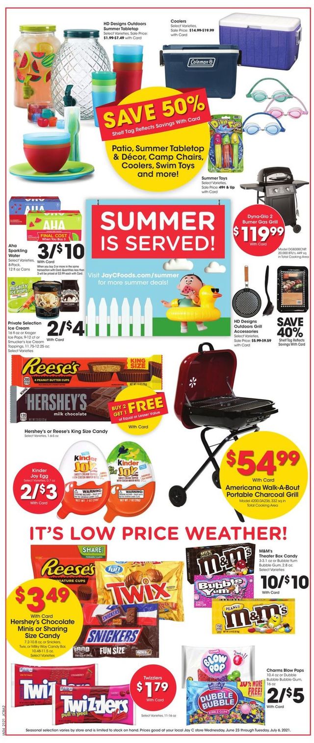 Jay C Food Stores Ad from 06/23/2021