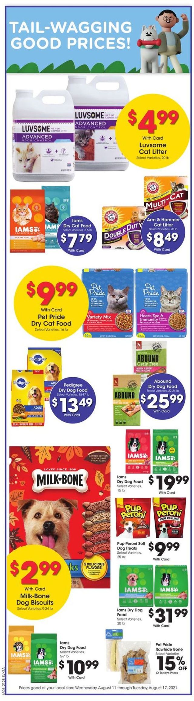 Jay C Food Stores Ad from 08/11/2021