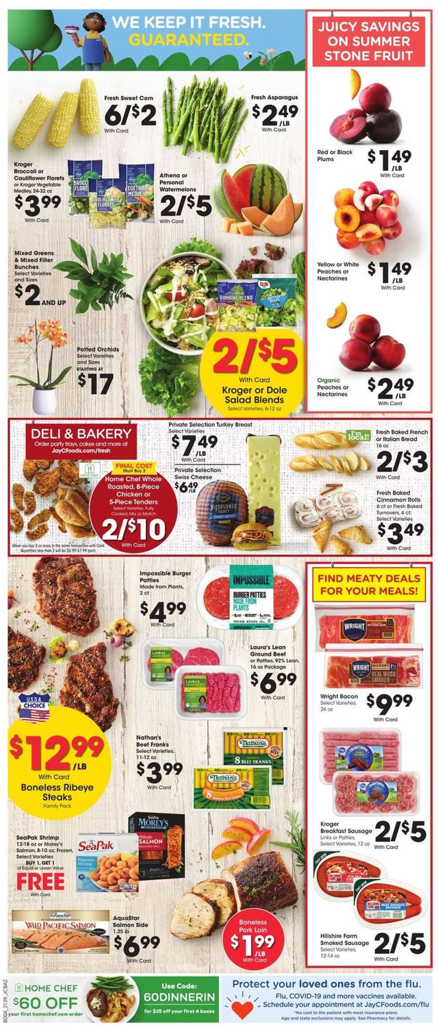 Jay C Food Stores Ad from 08/18/2021