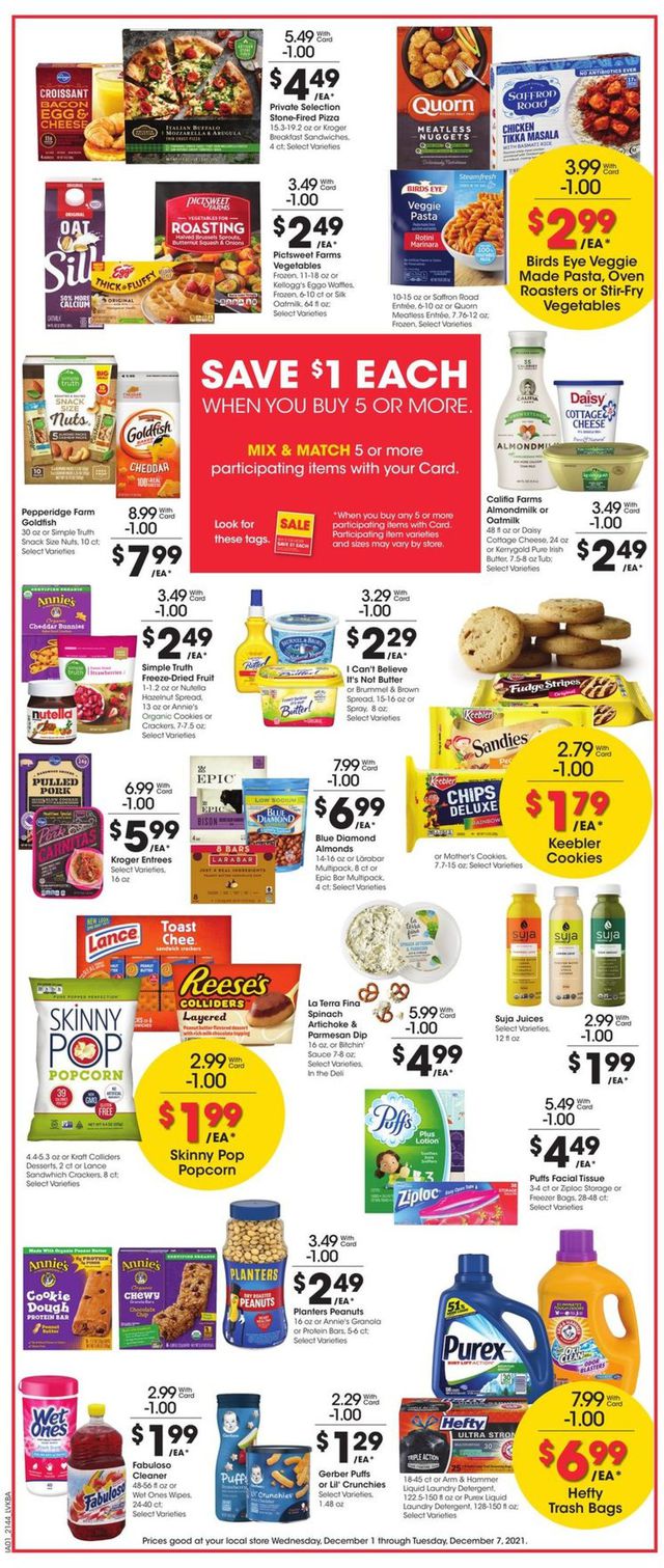 Jay C Food Stores Ad from 12/01/2021