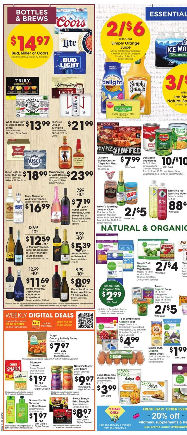 Jay C Food Stores Ad from 12/29/2021