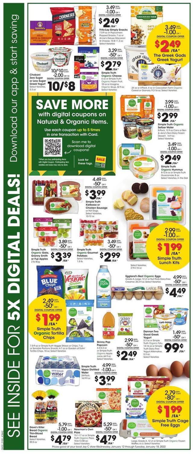 Jay C Food Stores Ad from 01/12/2022