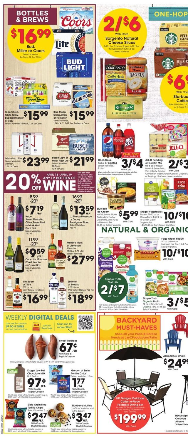 Jay C Food Stores Ad from 04/13/2022