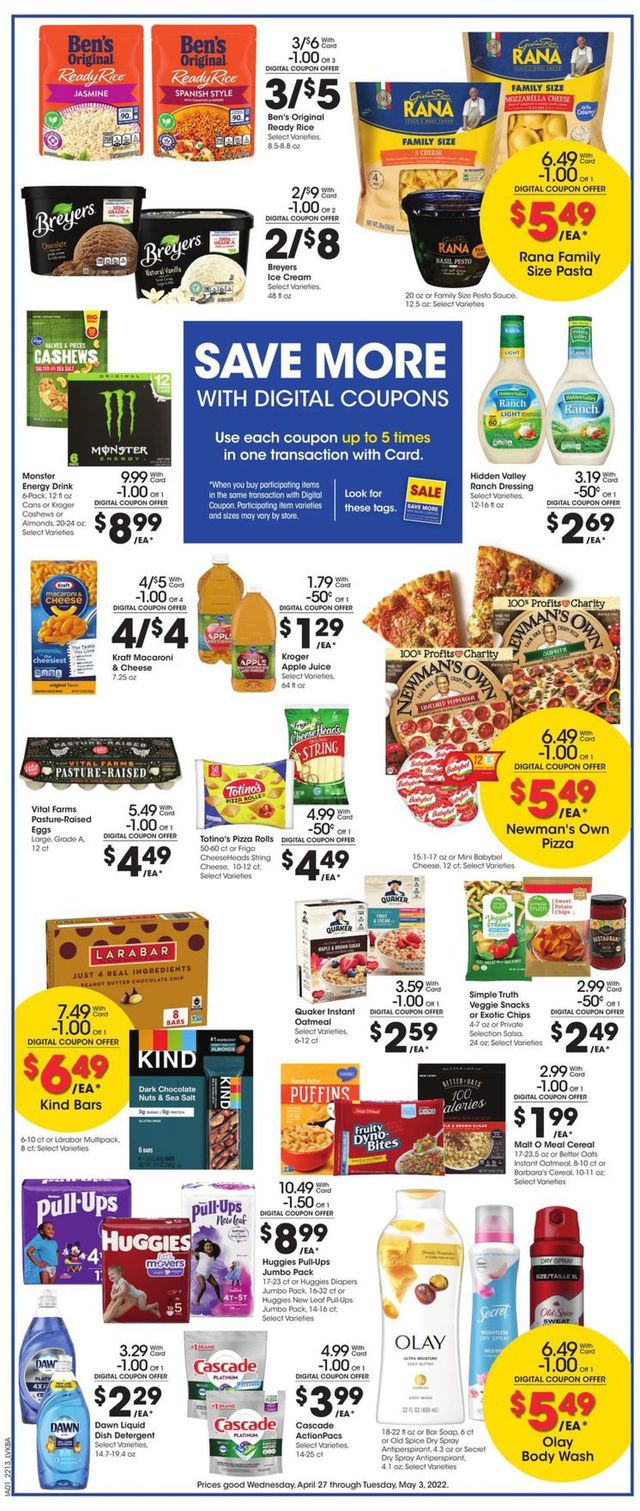 Jay C Food Stores Ad from 04/27/2022