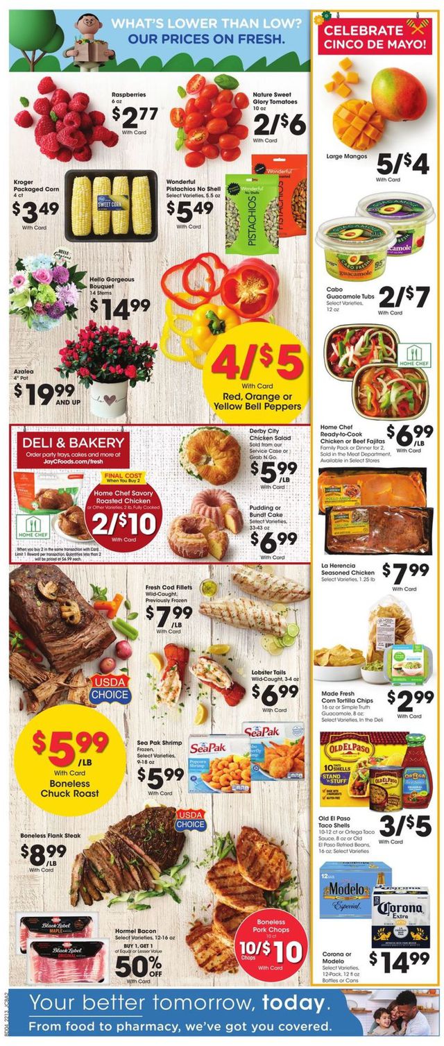 Jay C Food Stores Ad from 04/27/2022