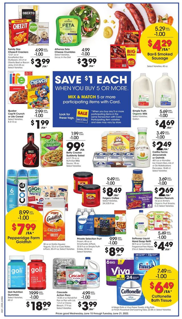 Jay C Food Stores Ad from 06/15/2022