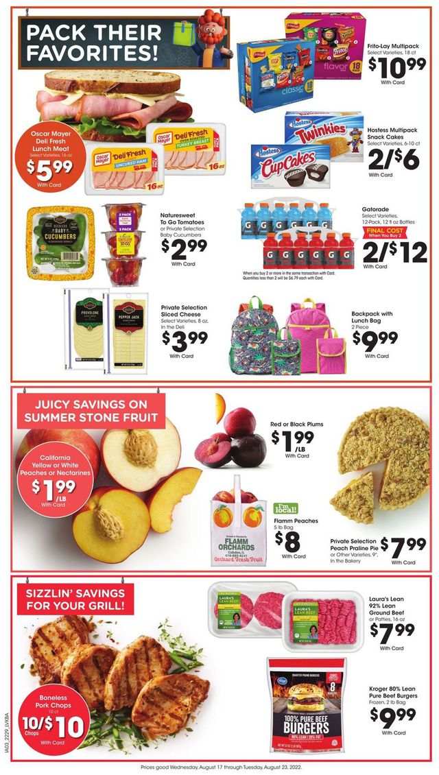 Jay C Food Stores Ad from 08/17/2022