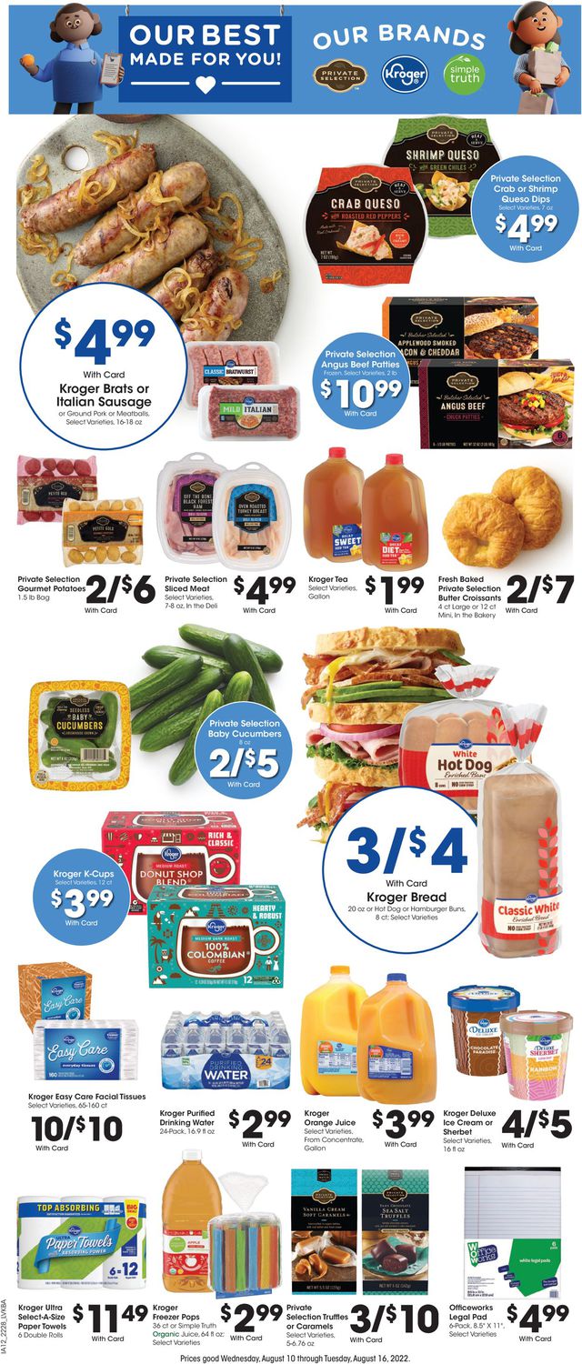 Jay C Food Stores Ad from 08/10/2022
