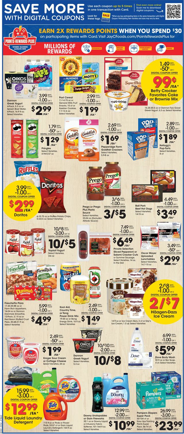 Jay C Food Stores Ad from 09/21/2022