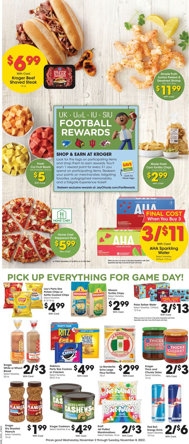 Jay C Food Stores Ad from 11/02/2022