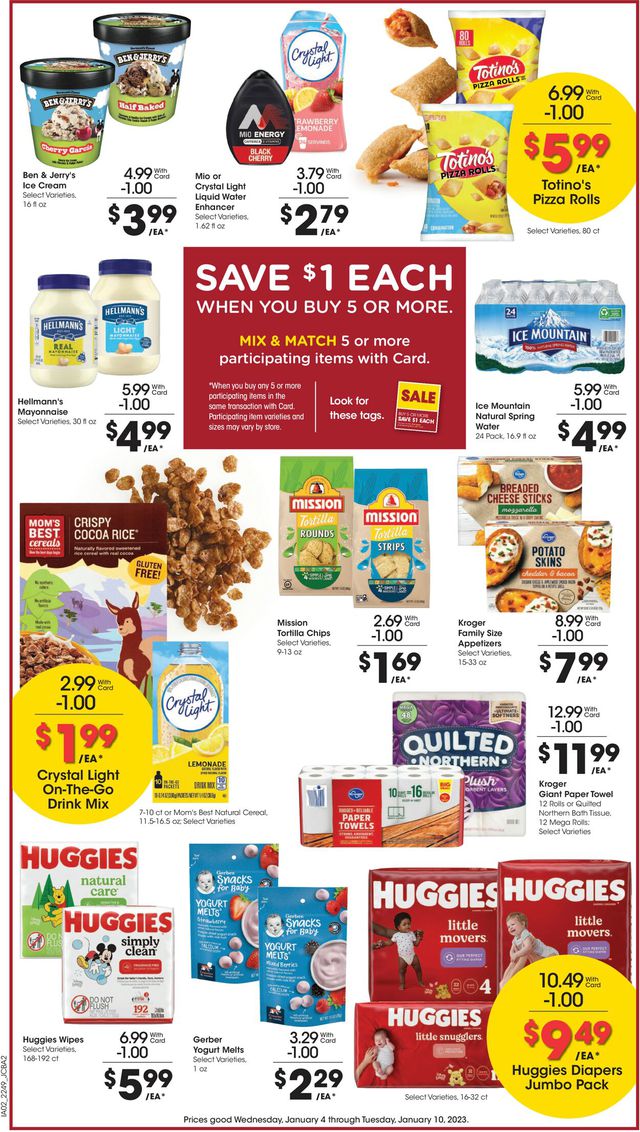 Jay C Food Stores Ad from 01/04/2023