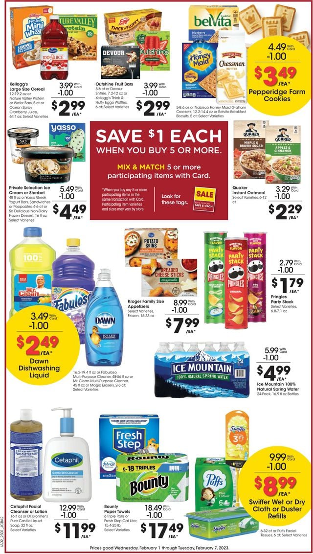 Jay C Food Stores Ad from 02/01/2023