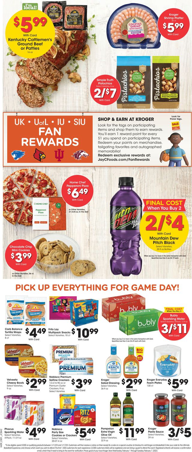 Jay C Food Stores Ad from 02/01/2023