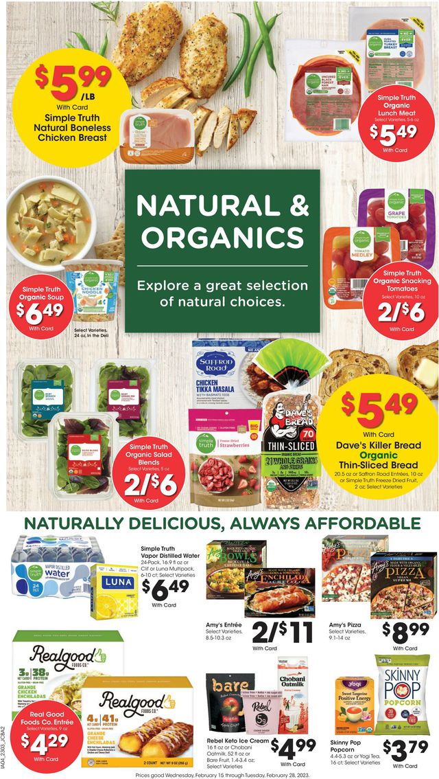 Jay C Food Stores Ad from 02/22/2023