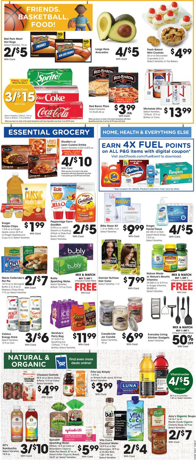 Jay C Food Stores Ad from 03/08/2023