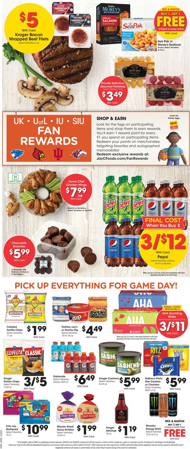 Jay C Food Stores Ad from 03/29/2023