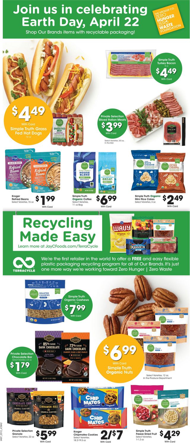 Jay C Food Stores Ad from 04/19/2023