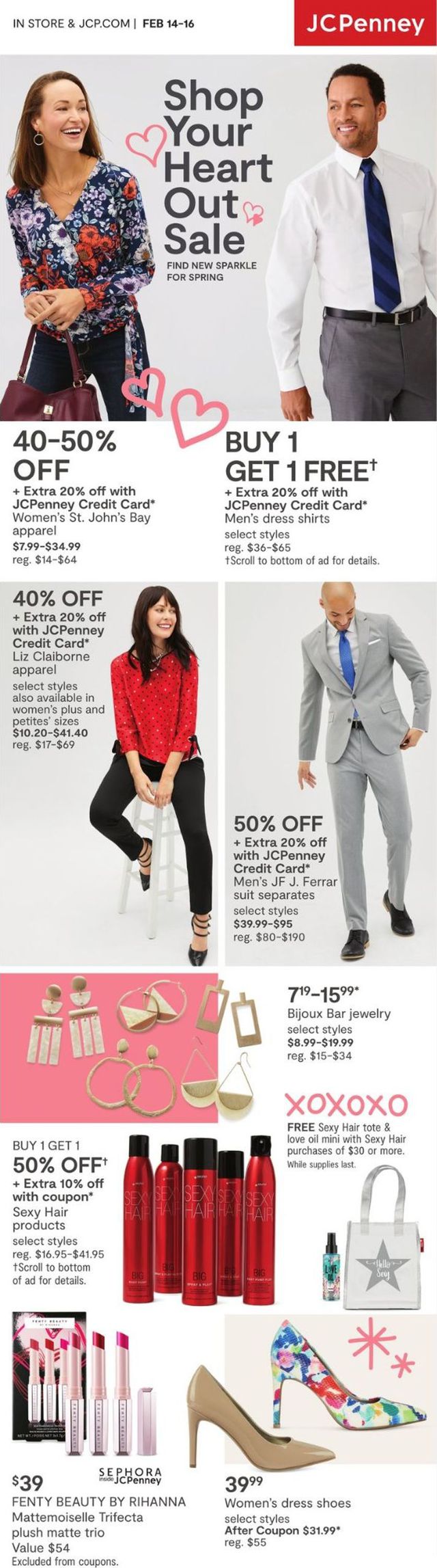 JCPenney Ad from 02/14/2020