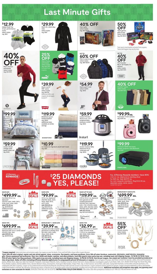 JCPenney Ad from 12/18/2020