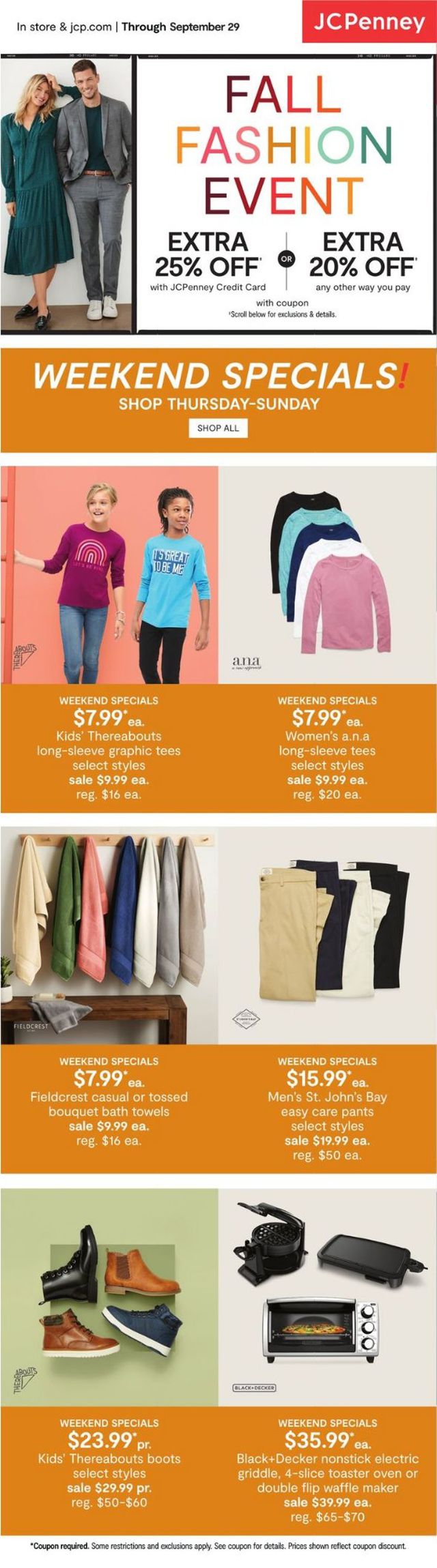 JCPenney Ad from 09/23/2021