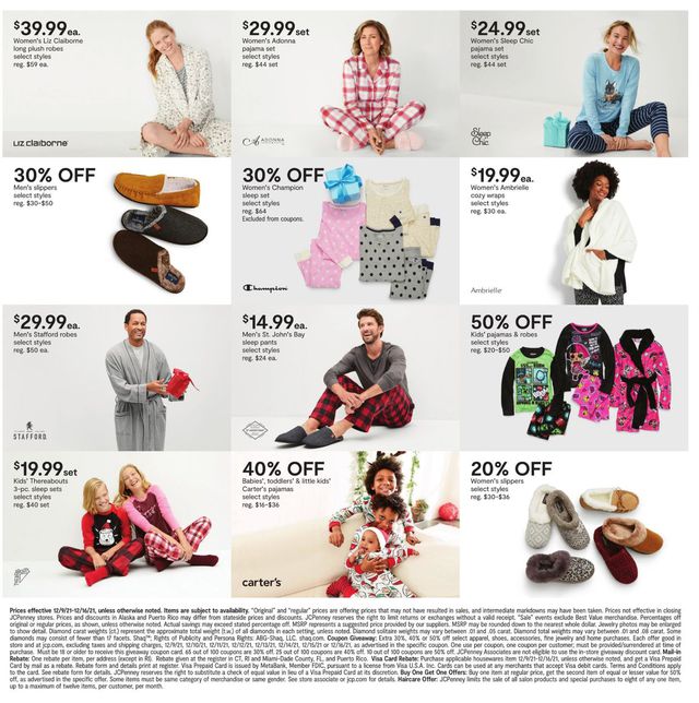 JCPenney Ad from 12/09/2021