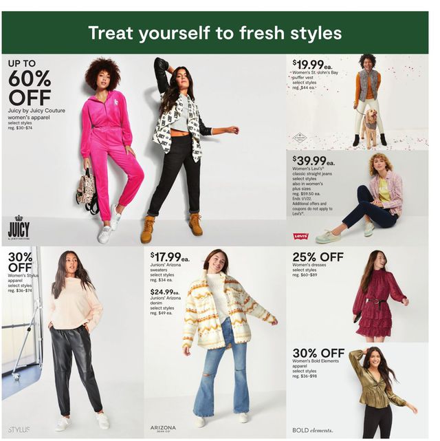 JCPenney Ad from 12/20/2021