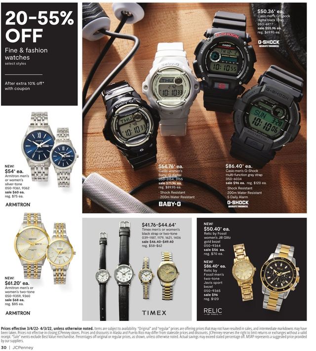 JCPenney Ad from 03/04/2022