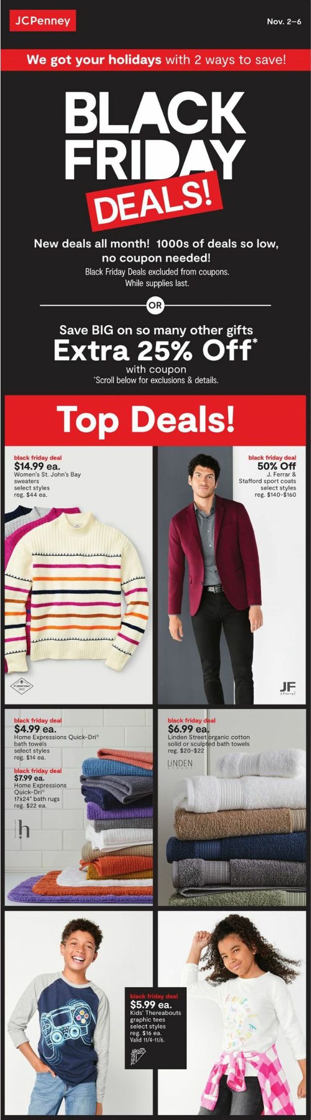 JCPenney Ad from 11/02/2022