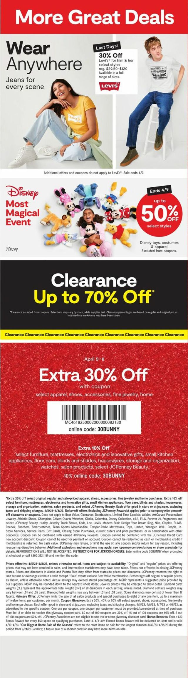 JCPenney Ad from 04/05/2023
