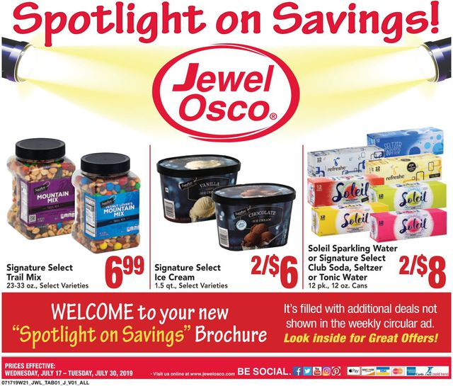 Jewel Osco Ad from 07/17/2019