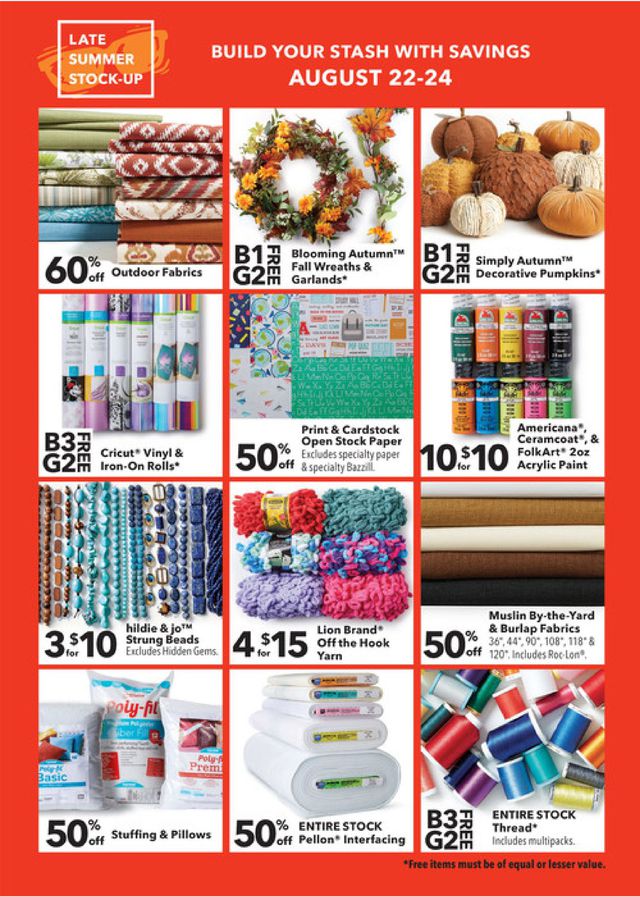 Jo-Ann Ad from 08/15/2019