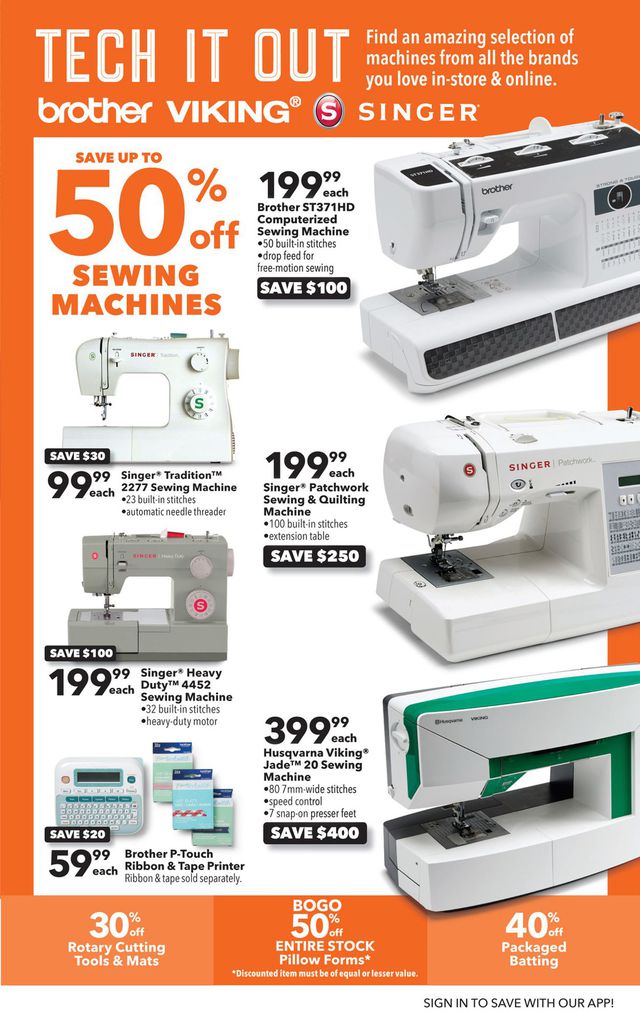 Jo-Ann Ad from 10/17/2019