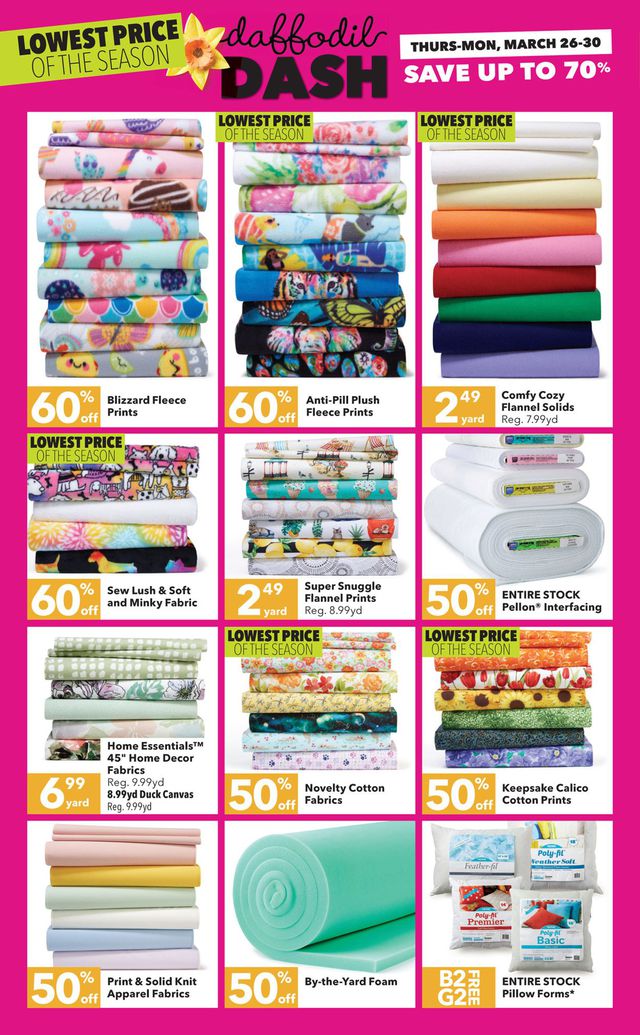 Jo-Ann Ad from 03/26/2020