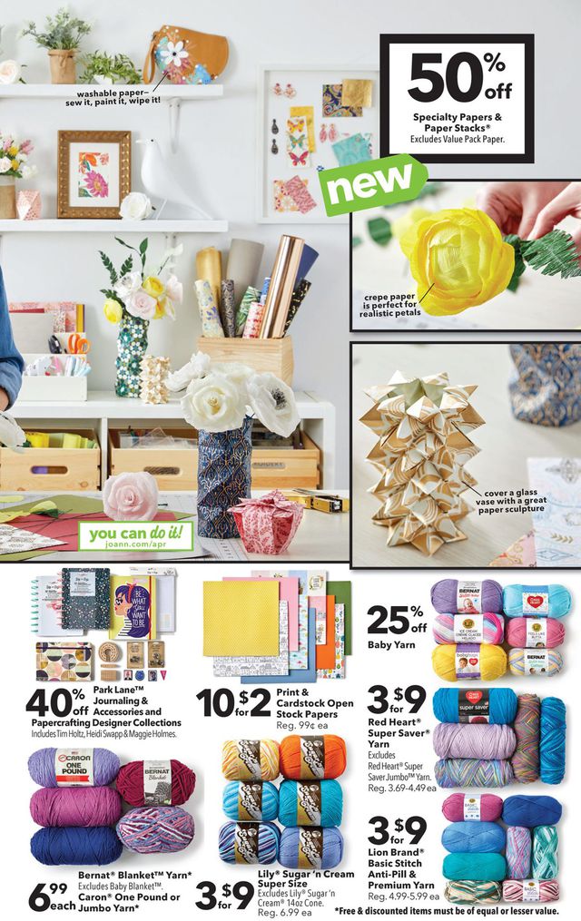 Jo-Ann Ad from 04/09/2020