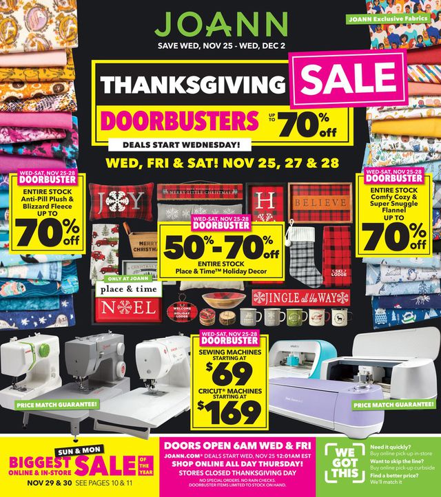 Jo-Ann Ad from 11/25/2020