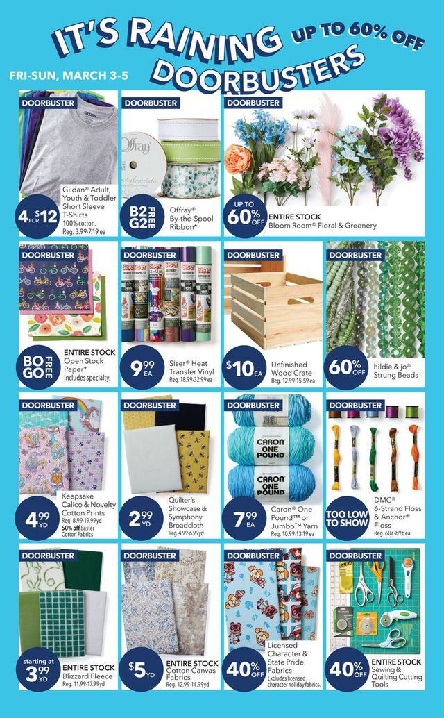 Jo-Ann Ad from 03/03/2023