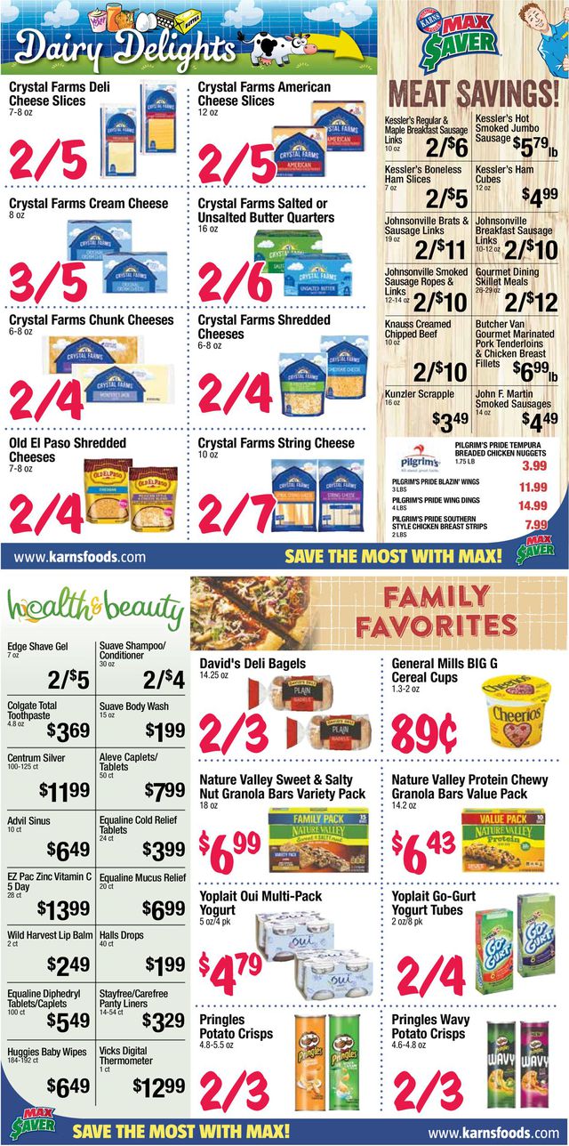 Karns Quality Foods Ad from 09/08/2020
