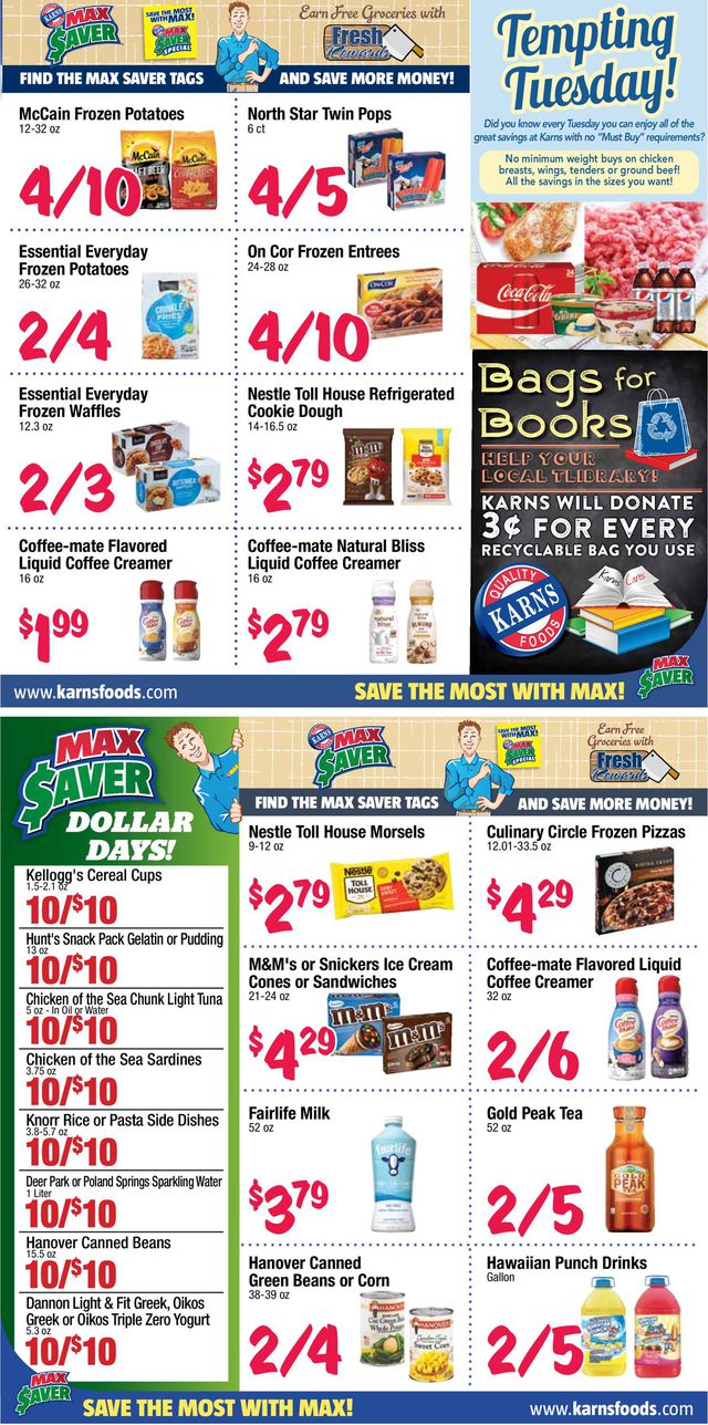 Karns Quality Foods Ad from 09/08/2020
