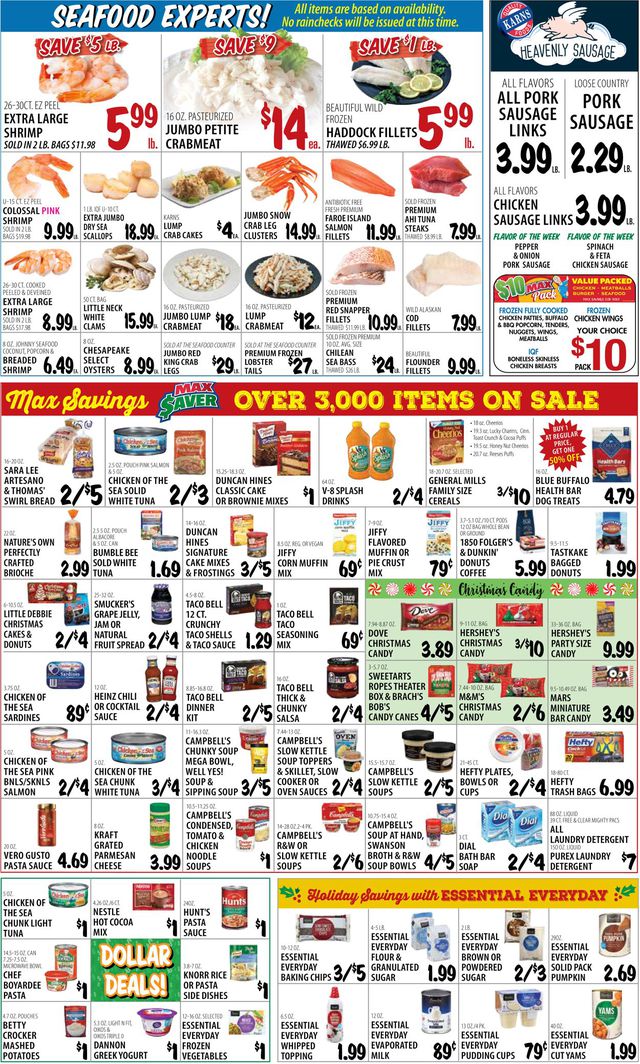 Karns Quality Foods Ad from 12/08/2020