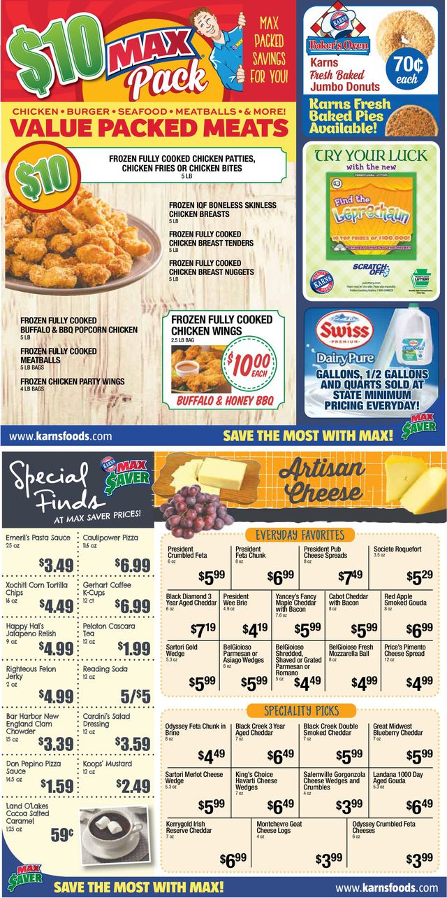 Karns Quality Foods Ad from 01/26/2021