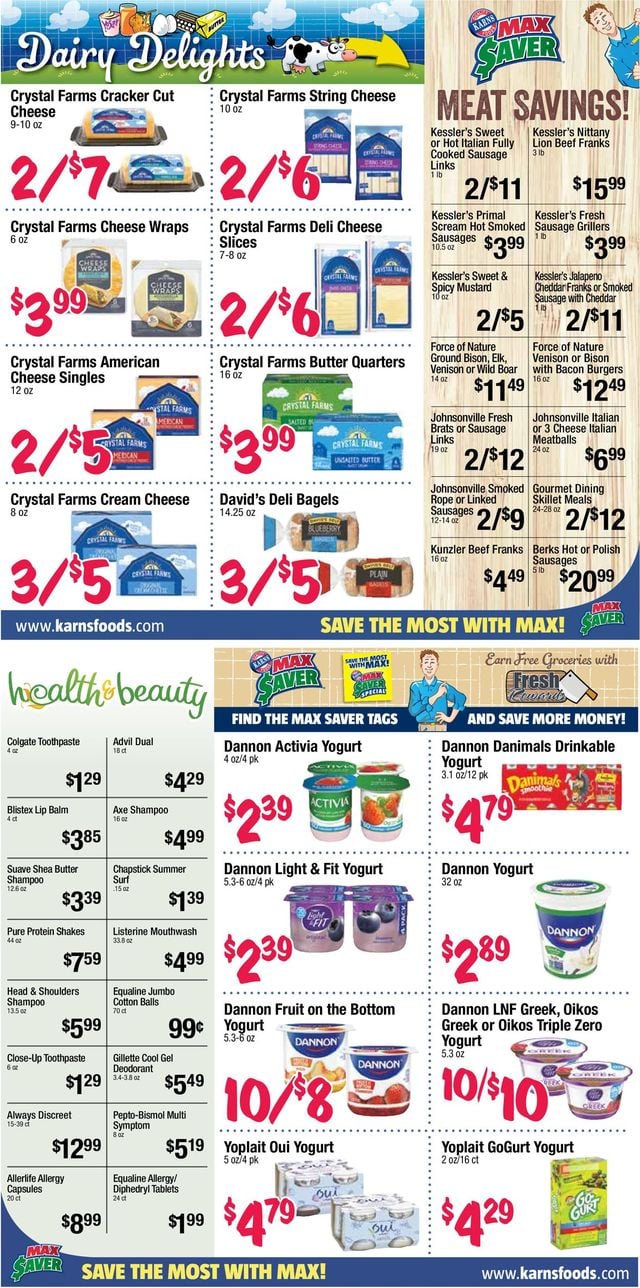 Karns Quality Foods Ad from 05/18/2021