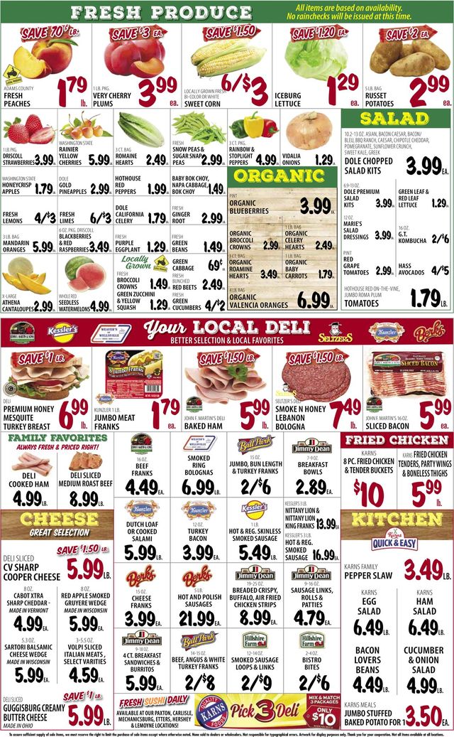 Karns Quality Foods Ad from 07/13/2021