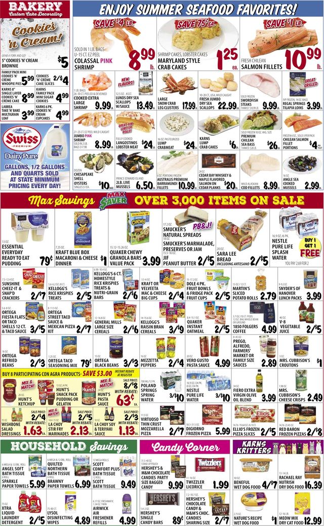 Karns Quality Foods Ad from 08/17/2021