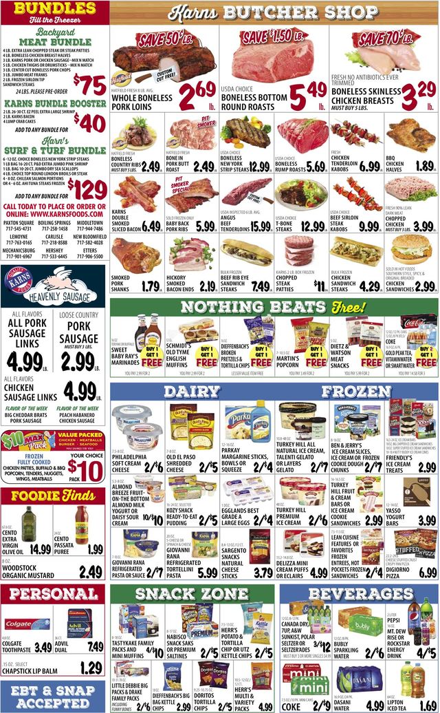 Karns Quality Foods Ad from 08/24/2021