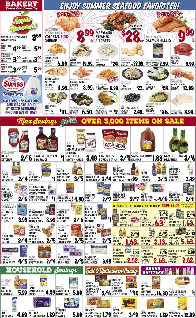 Karns Quality Foods Ad from 08/31/2021