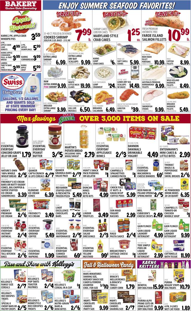 Karns Quality Foods Ad from 09/07/2021